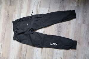 The Anti-Order Anti Neopunk Cargo Jogger Pants Black
